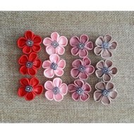 bunga 3D tampal sakura 2.5cm 5pc / 3D flower 5pc