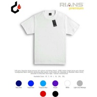 Rians Premium Cotton Plain T-Shirts