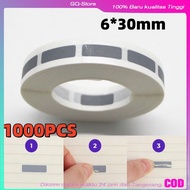 Contents 1000 63.530mm Voucher Cover Sticker Scratch/ Scratch Off Label Scrub Cover Sticker Rub PIN
