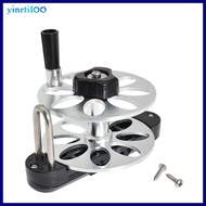 Yinrti100 Fishing  Reel Split Speargun Reel Aluminum Alloy Fishing Accessories4Z+i B+fd