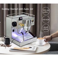 (Ready Stock)MILESTO EM-19-M3 Coffee machine Italian Semi-automatic Commercial Coffee Machine Indepe