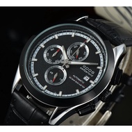 Swiss famous watch Epos automatic mechanical men's luxury watch men's sports waterproof leather strap watch, 4 color