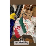 IRAN country flag + stainless steel table