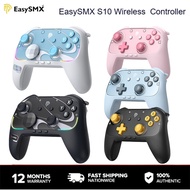 EasySMX S10 Wireless Gamepad Controller TMR Joystick RGB Controller Compatible with Switch 2/PC/Phon