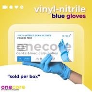 [Blue] Orex - Vinyl Nitrile Gloves (Sold Per Box)