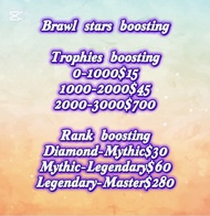 Brawl stars boosting/荒野亂鬥代打