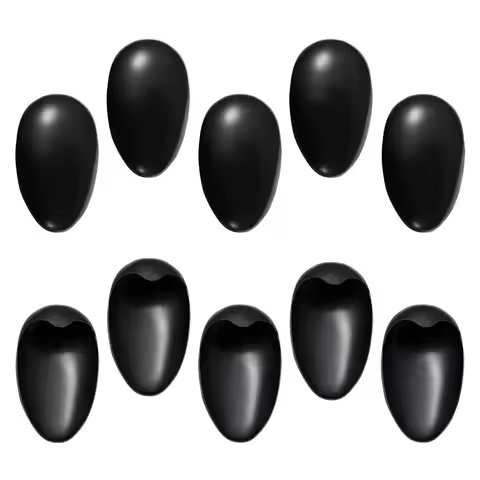 2Pcs Plastic Hair Dying Ear Covers Waterproof Earmuffs Hair Dyeing Protectors Baby Bath Tool Reusabl