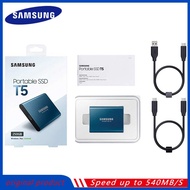 Samsung SSD 2TB 1TB 500GB 250G USB 3.0 Type-C Hard Drive HD T5 Portable 3.1 External Solid State Driver For Laptop PC
