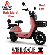 Sepeda Listrik Exotic Veloce Sepeda Listrik E-Bike Exotic Veloce CR Terbaru Sepeda Listrik Exotic Pa