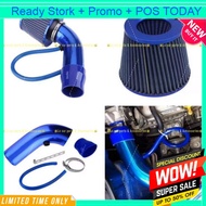 Air Intake Ram Pipe Filter Open Pod Super Power Flow Adapter Myvi Wira Waja Satria Saga Camry Altis 