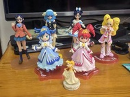 (見描述)光之美少女 Precure 雙子公主 迪士尼公主貝兒 絕版公仔 模型 盒蛋