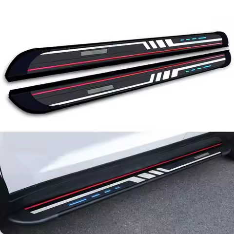 2Pcs Side Step Fits for Toyota INNOVA AN140 2016-2024 Running Board Nerf Bar