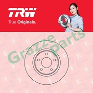(2 pcs) TRW Disc Brake Rotor Front for DF7356 Nissan Murano Z51 2008 (295.7mm)
