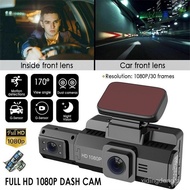 【In stock】3 Inch Dash Cam HD 1080P Car DVR Camera 170° Wide Angle Night Vision Video Recorders Loop Recording Car Camera Way with G-Sensor 7FEH