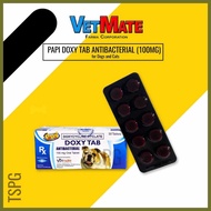 Papi|oi&Doxy_E~Tab?HH~Antibacterial?YS~for?Pg~Dogs?m~and?A~Cats?k~100mg per 10 pcs