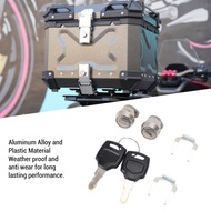 Motorcycle Top Box Lock Cylinder Core Plug and Keys for 25L 32L 36L 40L 45L 50L 55L 60L 65L 80L 85L