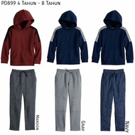 PD899 Sonoma Kids Set Maroon Navy