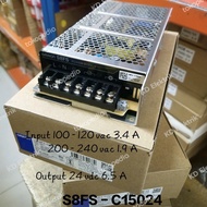 Td99 power supply omron 24 vdc 6.5a S8FS-C15024