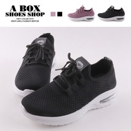 Plaid Shop * [AN611] Latex Insole/Shock-Absorbing Air Cushion 4.5CM Casual Shoes Versatile Woven Com