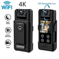 【Value Bundle】 4k Mini Camera Full Hd Body Mounted Wifi Camera 8-128gb Video Recording Cam Night Vision Outdoor Sport Wearable Camcorder