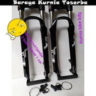 fork suntour XCM 27.5 remote lock Sepeda MTB BMX SELI