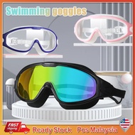 Swimming Goggles Big Frame Swimming Goggles Big Frame HD Wide View Anti-Fog UV Protection Swimming G