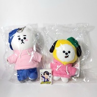GANTUNGAN OFFICIAL BT21 MOOD STREET BAG CHARM RJ CHIMMY DOLL KEYCHAIN BAG BTS JIMIN SEOK JIN