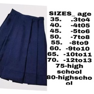 skirt for girl school uniform