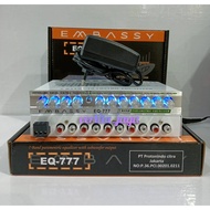 Parametric Preamp EMBASSY EQ-777-7 Band bonus Adaptor Equalizer premium quality Crom