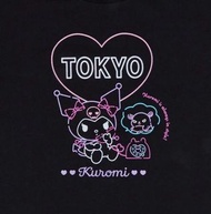 【💥日本直送】Kuromi T Shirt T恤 家居服 黑色 短袖 女裝