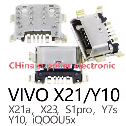 for VIVO X21 X23 X21a X21i X23 Symphony Y7s Y10 Y70s Y51s Y75s Universal phone built-in tail plug ch