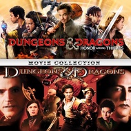 PG-BLURAY ENGLISH MOVIE #Dungeons & Dragons 2000 ‧#Dungeons & Dragons: Honour Among Thieves 2023 Col