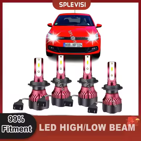 HID White H7 LED Headlight Headlamp High Low Beam For VW Beetle 2005-2011 Polo 6R 2009-2017 2010 201