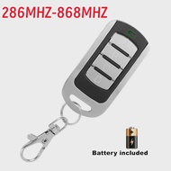 Multifrequency Garage Remote Control 286MHz-868MHz Multi Brand Gate Control Wireless Transmitter 433