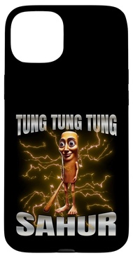 Tung Tung Tung Sahur スマホケース iPhone 15 Plus 用