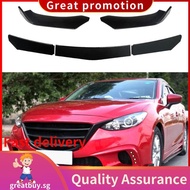Front Car Bumper Lip Body Kit Universal Lip Splitter Spoiler Diffuser Car Adjustable Air Dam Body Ki