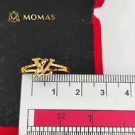 Hot☞☸△Cincin Emas 916 Bajet Cincin LV Emas 916 Tulen Gold Ring 916 Cincin Emas 916 Tulen Cincin Emas 916 Modern Loket Em