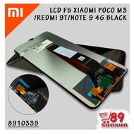 LCD FULLSET XIAOMI poco M3/REDMI 9T BLACK LCD REDMI 9T