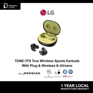 LG TONE-TF8 - True Wireless Sports Earbuds With Plug &amp; Wireless &amp; UVnano