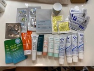 QV dhc joseristine proteca procalun rexaline Ibrea AQ  cream toner spf samples