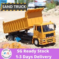 Remote Control Construction Dump Truck or Sand Truck RC Truck Toy for Kids Christmas Birthday Gift