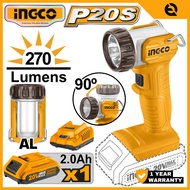 INGCO 20V CORDLESS LED WORK LIGHT | TORCHLIGHT | CWLI2038