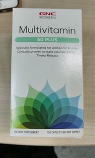 GNC健安喜 銀寶優卓美佳食品錠120錠(銀髮綜合維他命)