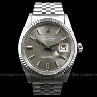 金鐸精品~2538 ROLEX勞力士16014 Datejust 36mm蠔式日誌型灰色面盤自動上鍊男用腕錶