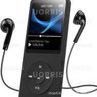 UORRIS MP4 Player Bluetooth MP3 Mini Player Bluetooth MP3 Bluetooth Speaker Free 32GB Card USB/Type 