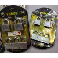 YEROY Y-9000 YT-50 ( 50MM ) HIGH PRECISION PAD LOCK Y-9000 YT-40 ( 40MM )