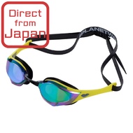 "ARENA Unisex Competition Swimming Goggles - Cobra Edge with Anti-Fog SWIPE Technology and Mirror Le