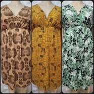 4XL-5XL Plus Size Plunging Overlap Dress