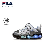 FILA KIDS HERITAGE HERITAGE-FHT Boy&Girl's KIDS LIGHT SHOES (Black/Pink)