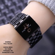 Jam tangan wanita guess rantai mika tanggal aktif GS-7428 Best Seller